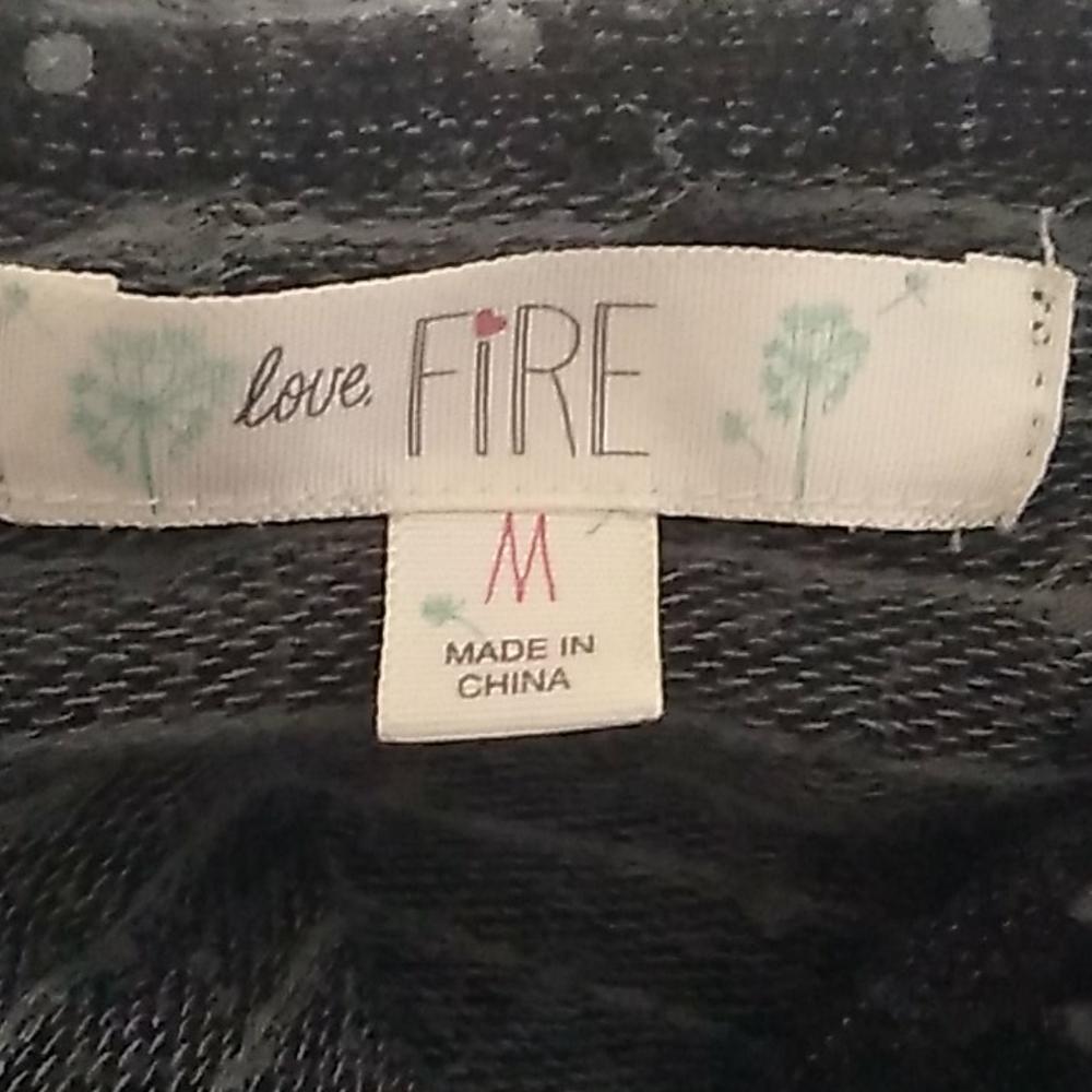 5 for $20! Love, FIRE Pullover Sweatshirt with Hood - Picture 7 of 9